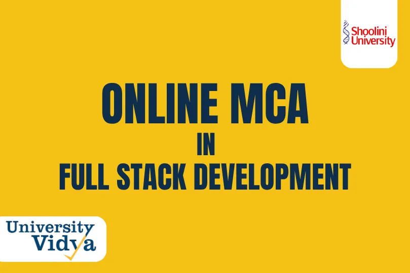 Online MCA in Full Stack Development 